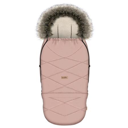 Zaffiro - Regulowany śpiwór z torbą GrowUP Aspen - Baby pink