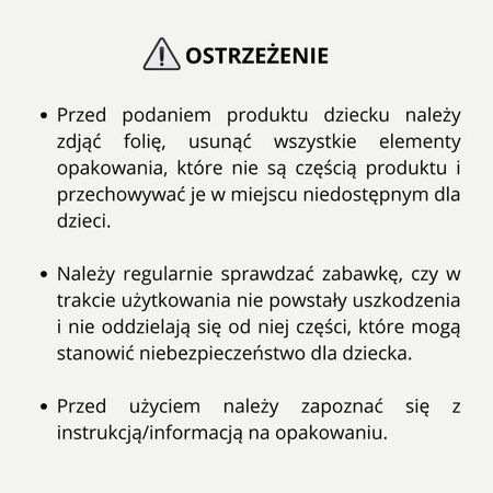 Little Dutch Króliczek aktywizujący Newborn Naturals