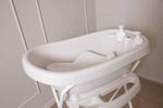 bébé-jou Stojak do wanienki 98 cm Light Oat