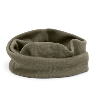 Engel Natur - Komin z wełny merino - Olive