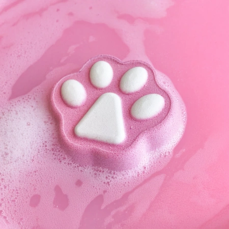 Inuwet Zestaw musujących kul do kąpieli Fizzy Kitty