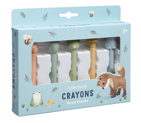 Little Dutch Kredki woskowe Forest Friends