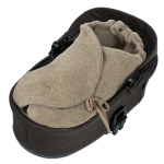 Zaffiro - Otulacz wełniany Sierra 0-12m brown