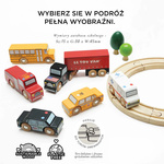 Le Toy Van -  Drewniane samochody zestaw Nowy Jork, zabawka pojazdy dla dzieci