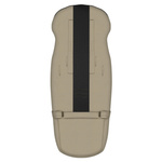 Zaffiro - Regulowany śpiwór z torbą GrowUP Nordico - Beige