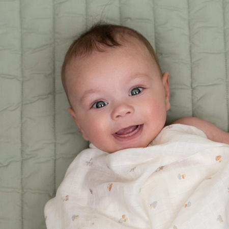 Little Dutch Otulacz muślinowy 120x120 cm Forest Treasures