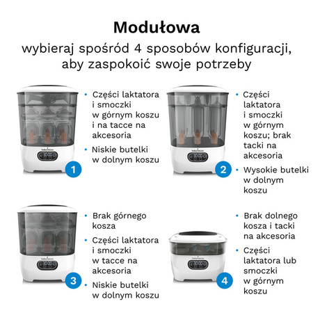 Baby Brezza Sterylizer Dryer Advanced - sterylizator i suszarka do butelek
