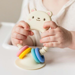 Tiger Tribe Silikonowy Gryzak na Przyssawce - Miś