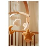 Little Dutch Drewniana karuzela do łóżeczka Newborn Naturals FSC