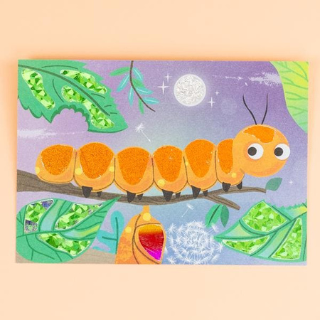 Tiger Tribe Zestaw Artystyczny z Folią - Radosne Robaczki