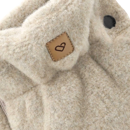 Zaffiro - Mufka do wózka wełniana Sierra - Beige