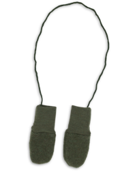 Engel Natur - Rękawiczki  z wełny merino dla niemowląt 0-1 lat - Schilf Melange