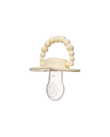 LUU Kids - Smoczek pozycjonujący - Creamy Lemon