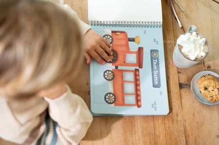 Little Dutch Kreatywny zeszyt z nożyczkami Jim & Friends