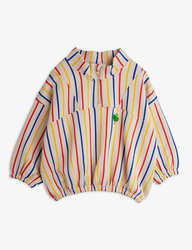 Mini Rodini Bluza Clover Emb z zamkiem błyskawicznym