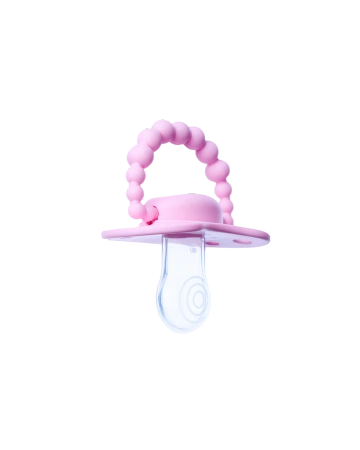 Smoczek pozycjonujący LUU Kids Pink A Boo