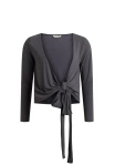 Rethinkit - Bluzka damska Tee Valencia - Almost Black