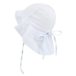 Samiboo - Kapelusz bambusowy plażowy - Baby blue