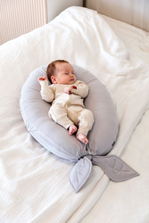 Poofi - Poduszka ciążowa uniwersalna NEST - Jasny szary