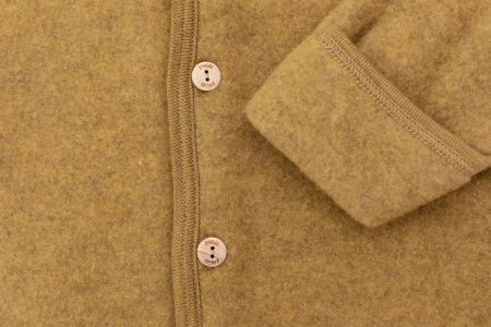 Engel Natur - Kombinezon z kapturem  z wełny merino - Saffran Melange