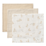 Little Dutch Chusteczki muślinowe 25x25 cm Baby Bunny