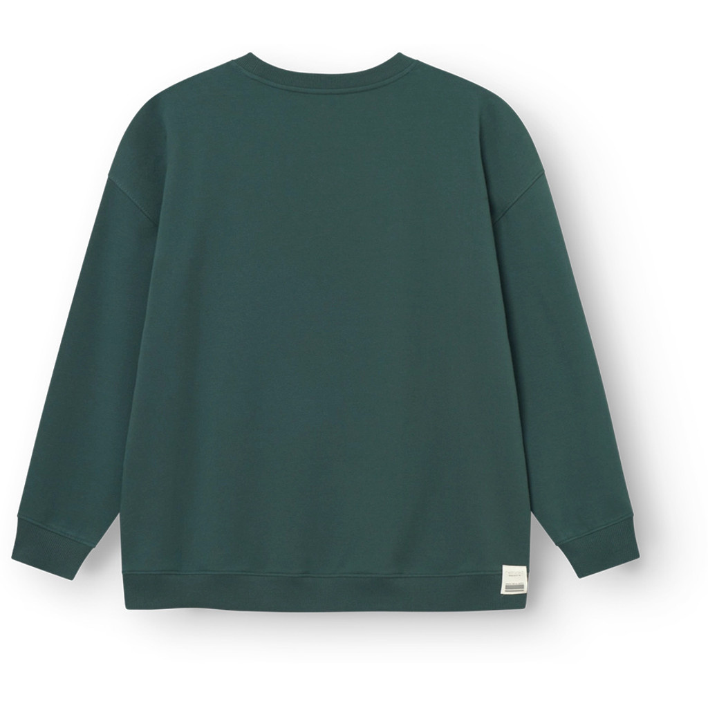 Rethinkit - Bluza damska z logo - Zielona