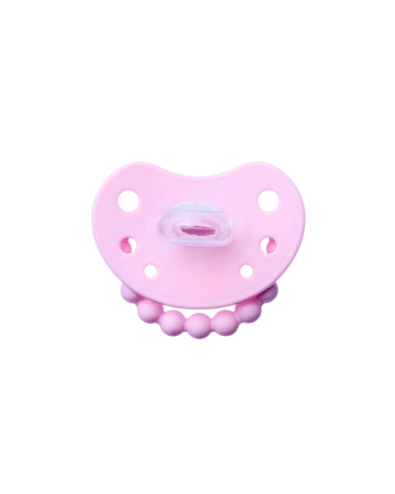 Smoczek pozycjonujący LUU Kids Pink A Boo