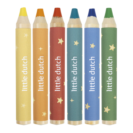 Little Dutch Kredki drewniane Jim & Friends