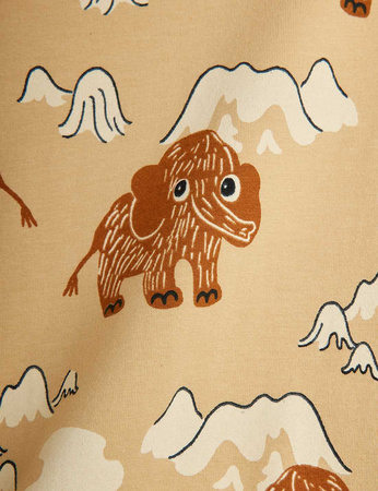 Mini Rodini Legginsy Mammoth- Beżowe