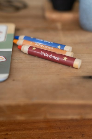 Little Dutch Kreatywny zeszyt z kredkami Jim & Friends