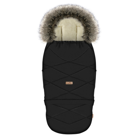Zaffiro - Regulowany śpiwór z torbą GrowUP Nordico - Black