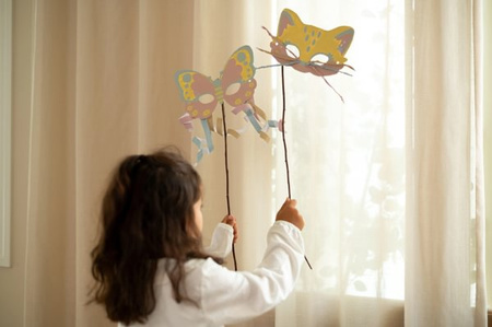 Little Dutch Kreatywny zeszyt z nożyczkami Rosa & Friends