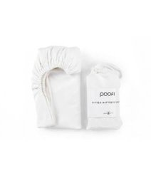 Poofi - Prześcieradło Organic 60x120 - Śmietankowy