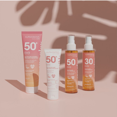 Alphanova Daily Sun, BEBE, mleczko do opalania SPF50+, wrażliwa skóra, 50 ml