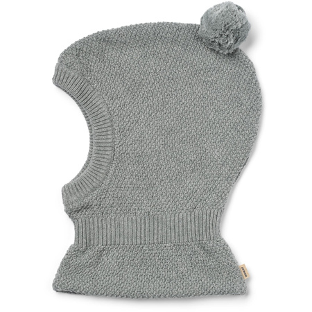 Wheat - Kominiarka dziecięca Pomi - Grey melange