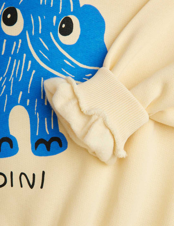 Mini Rodini Bluza Mammoth - Off-white