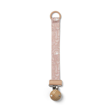 Elodie Details - Drewniana zawieszka do smoczka - Monkey Sunrise Pink 