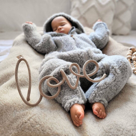 Zaffiro - Koc wełniany Nevada 75x100cm Beige