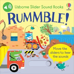 Usborne - Książka Slider Sound Books RUMMBLE!