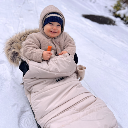 Engel Natur - Kombinezon z kapturem  z wełny merino - Saffran Melange