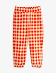 Mini Rodini Spodnie polarowe w kratę Gingham