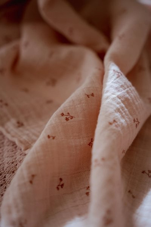 Little Dutch Otulacz muślinowy 120 x 120 cm Pure Blossom