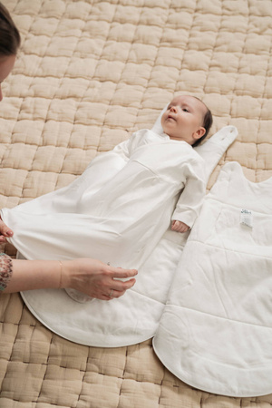 Śpiworek do spania Baby-Mäxchen 3-elementowy Earth nature 2.5 TOG