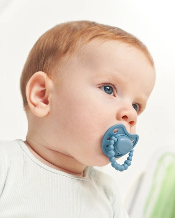 Smoczek pozycjonujący LUU Kids Cloudy Blue