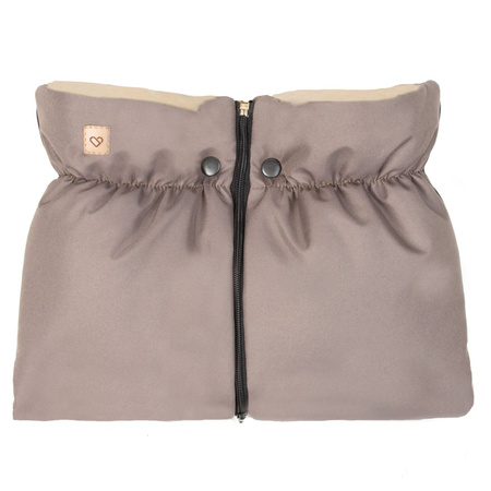 Zaffiro - Mufka do wózka Nordico - Taupe
