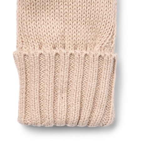 Wheat - Rękawiczki dziecięce Jacquard Cotta - Rose powder