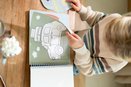 Little Dutch Kreatywny zeszyt z nożyczkami Jim & Friends