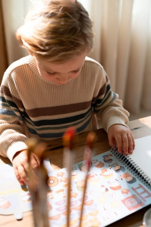 Little Dutch Kreatywny zeszyt z nożyczkami Jim & Friends