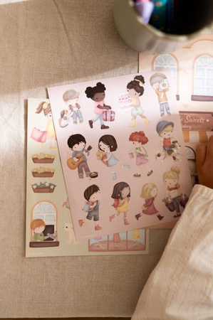 Little Dutch Książeczka z naklejkami Rosa na zakupach