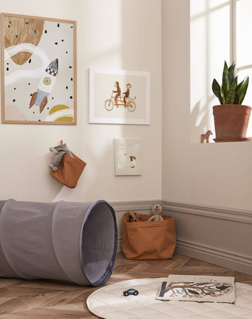 Kids Concept Pikowana Mata Do Zabawy White